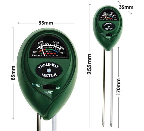 custom soil master moisture meter|moisture ph meter.